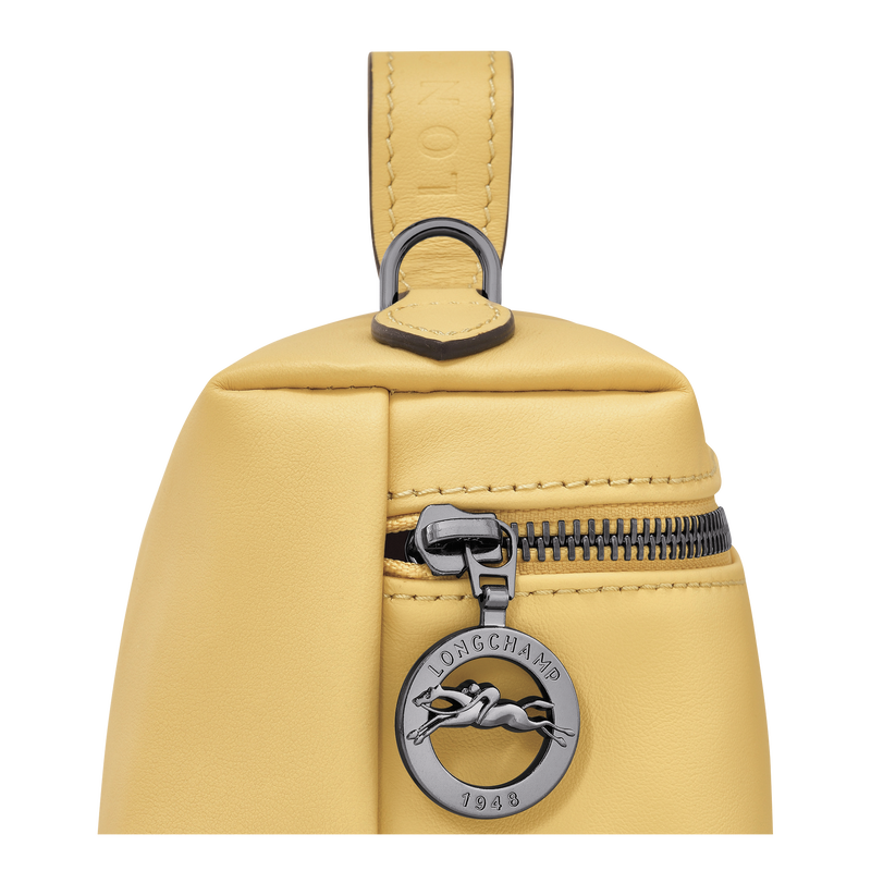 Le Pliage Xtra XS 迷你斜挎包 , 小麦黄 - 皮革  - 查看 5 5