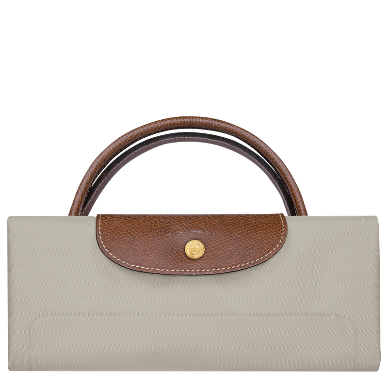 Le Pliage Original L 旅行包 , 鹅卵石 - 再生帆布  - 查看 7 7