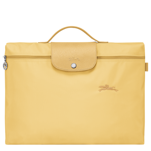 Le Pliage Green S Briefcase , Wheat - Recycled canvas - View 1 of  5