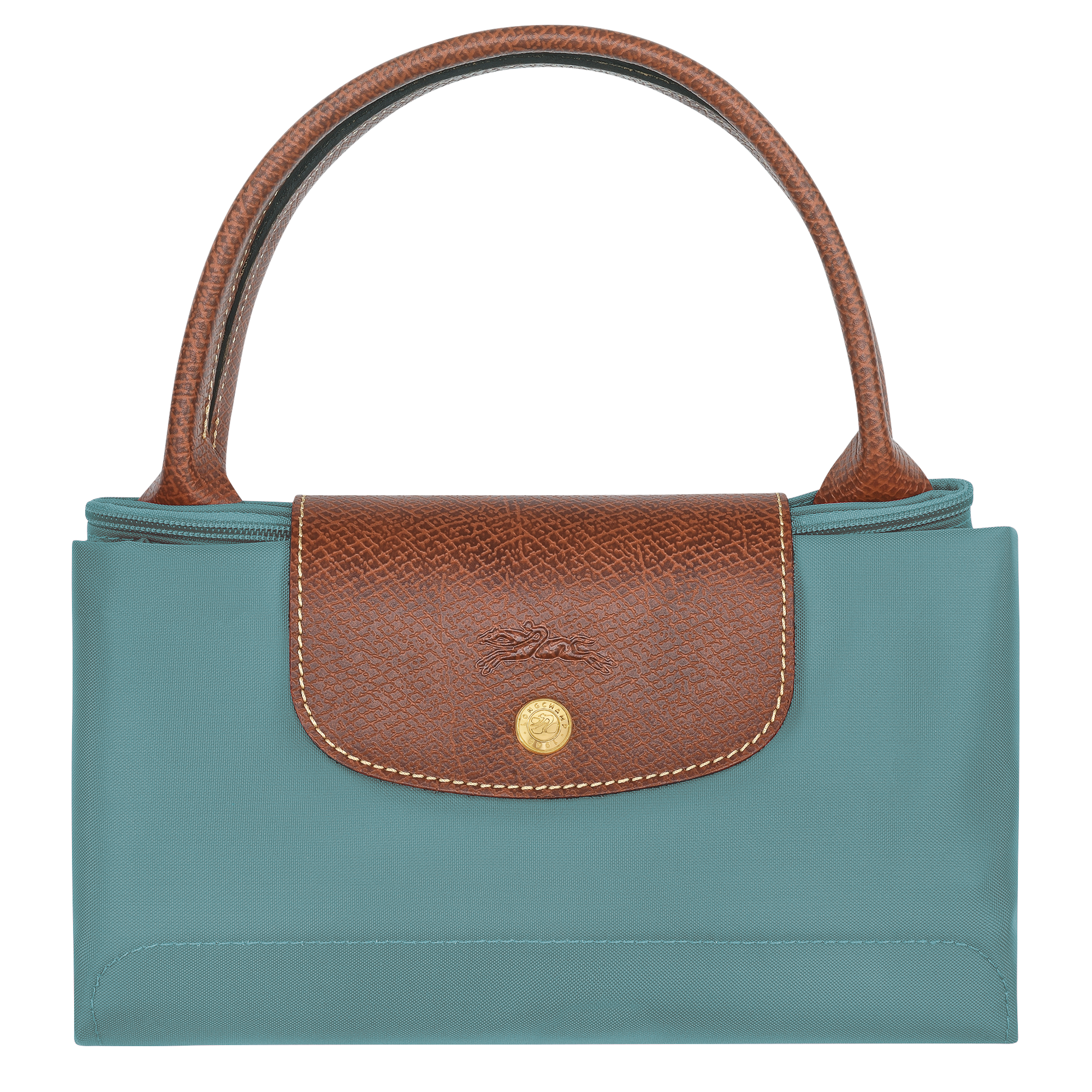 手提包 M, 尤加利绿 - 查看 6
        6 - 放大 Le Pliage Original 手提包 M, 尤加利绿