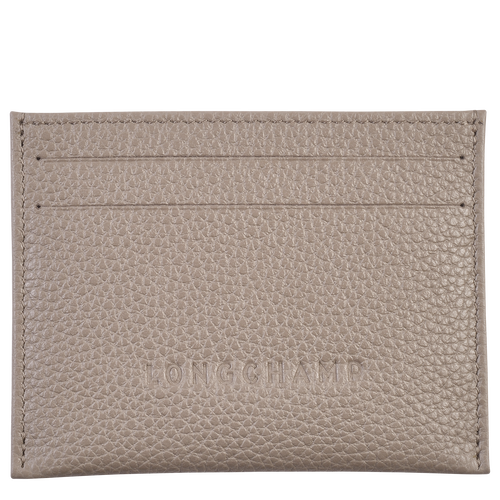 Le Foulonné Cardholder , Turtledove - Leather - View 1 of  3