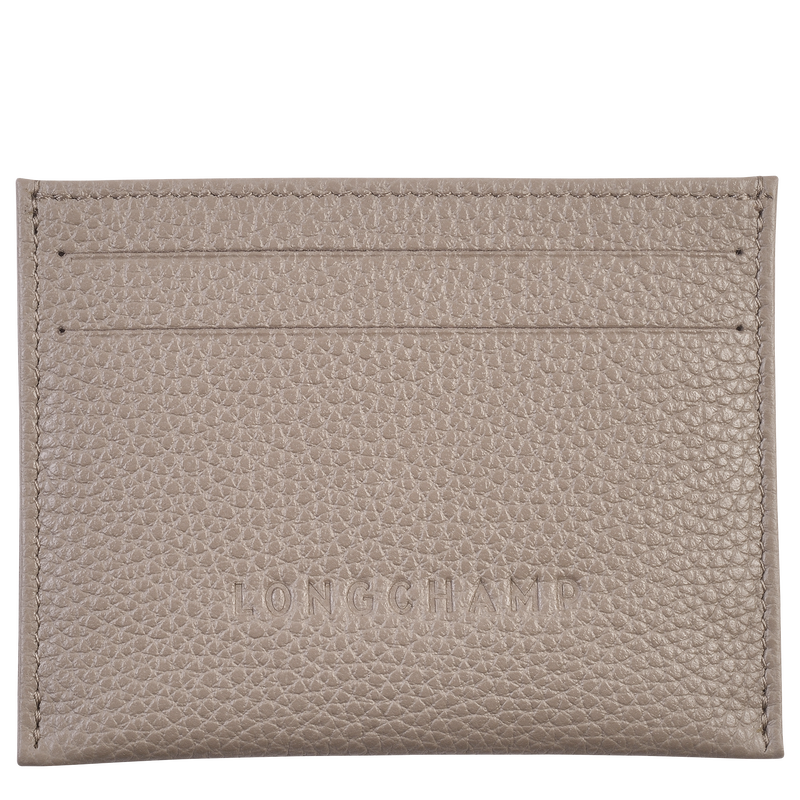 Le Foulonné Cardholder , Turtledove - Leather  - View 1 of  3