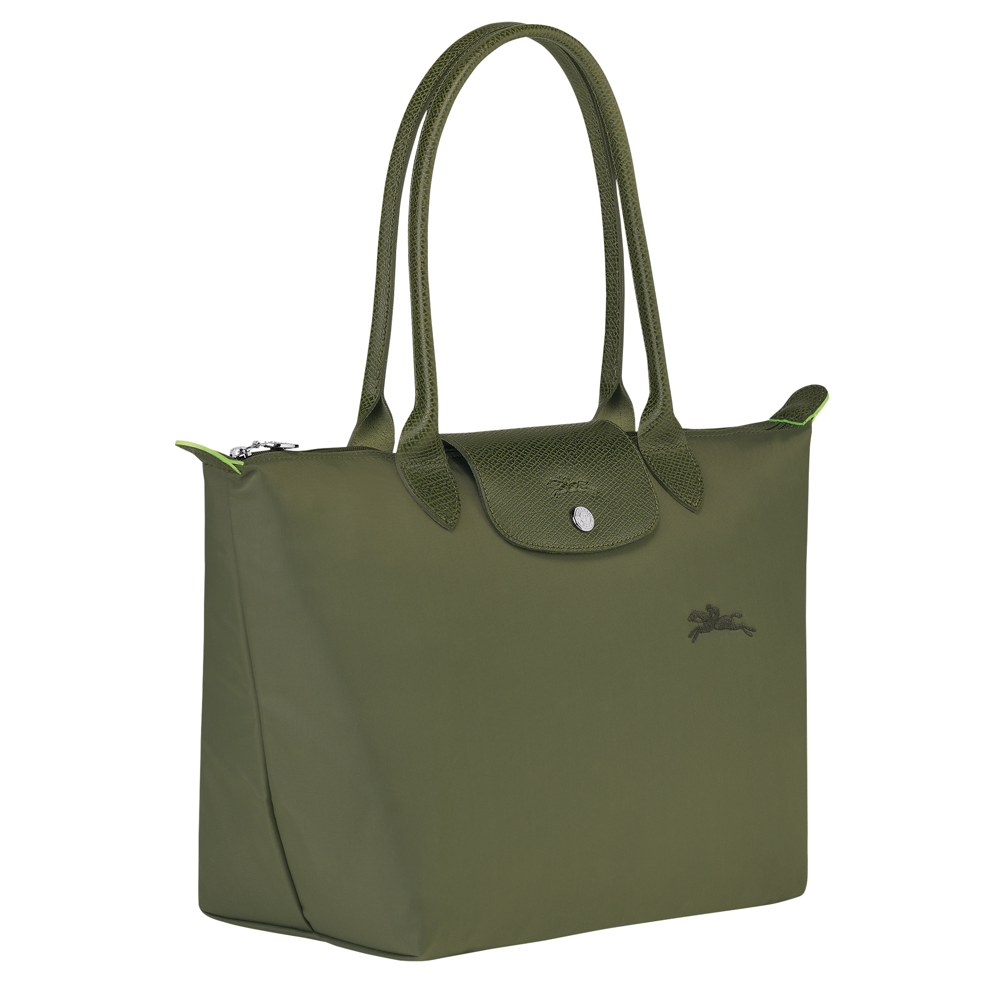 Tote bag M, Forest - View 3 of
6 - zoom in Le Pliage Green Tote bag M, Forest