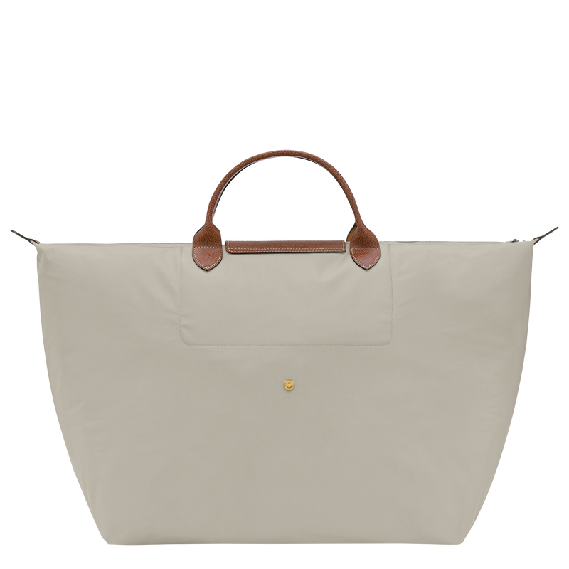 Le Pliage Original L 旅行包 , 鹅卵石 - 再生帆布  - 查看 4 7