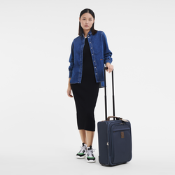 Boxford S Suitcase , Blue - Canvas