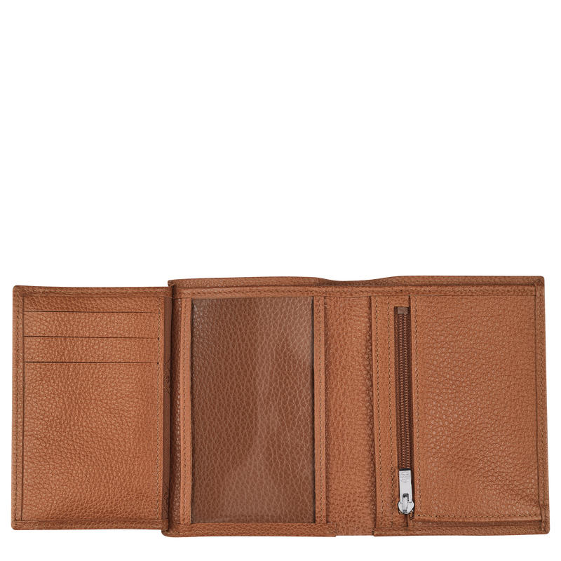 Le Foulonn&eacute; Wallet , Caramel - Leather  - View 2 of  2