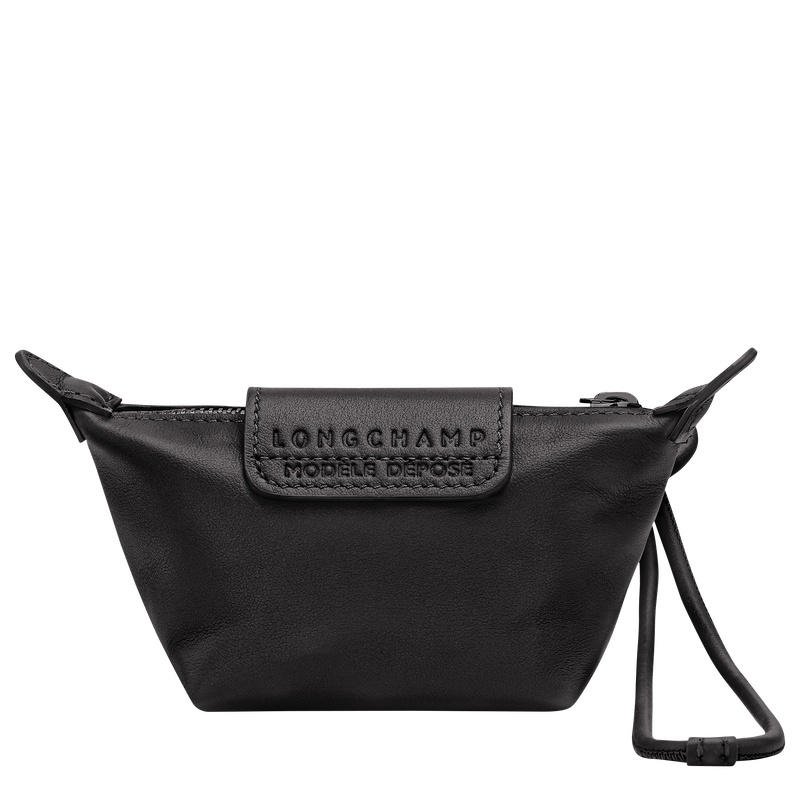 Le Pliage Xtra 零钱包 , 黑色 - 皮革  - 查看 2 2