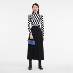 Le Pliage Original 化妆包 , 深蓝色 - 再生帆布