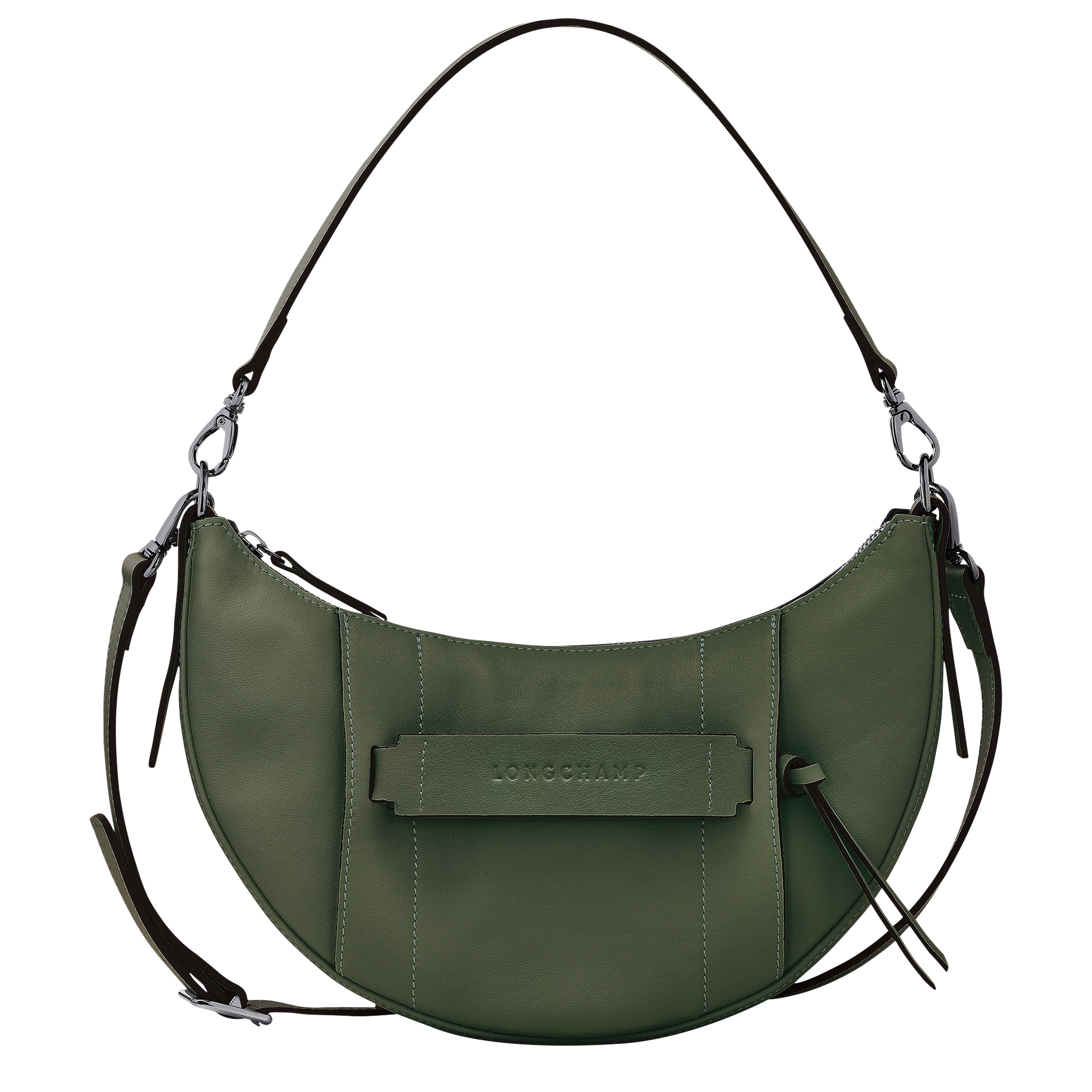 Longchamp 3D 斜挎包 S, 卡其色