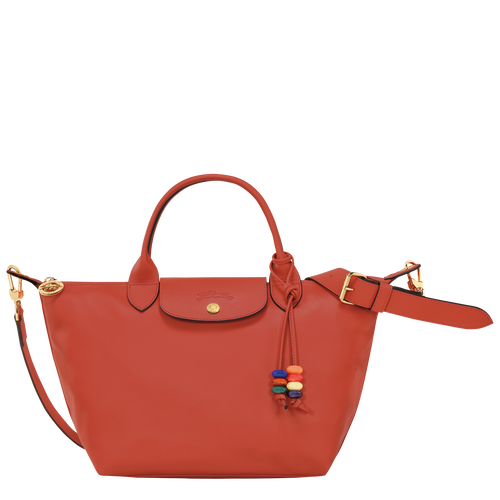 Le Pliage Xtra S Handbag , Sienna - Leather - View 1 of  2