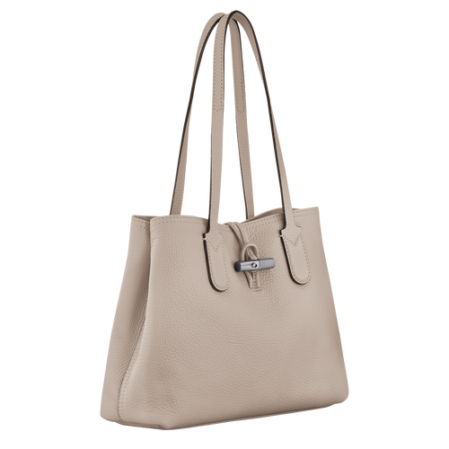 Roseau Essential M Tote bag , Clay - Leather - View 3 of  6