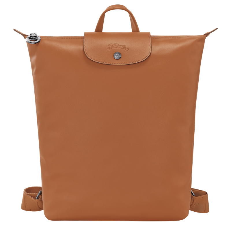Le Pliage Xtra M 双肩背包 , 腰果棕 - 皮革  - 查看 1 5