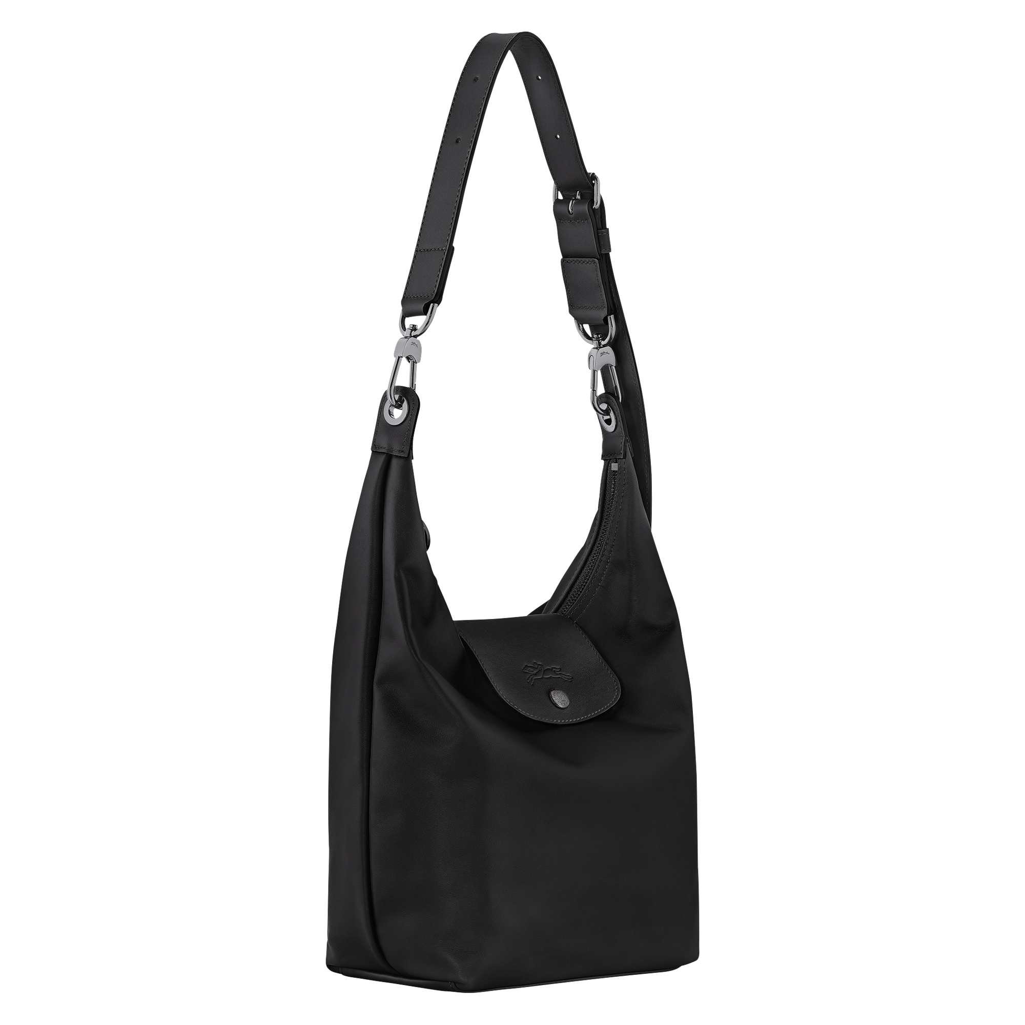 肩背包 M, 黑色 - 查看 3
        6 - 放大 Le Pliage Xtra 肩背包 M, 黑色