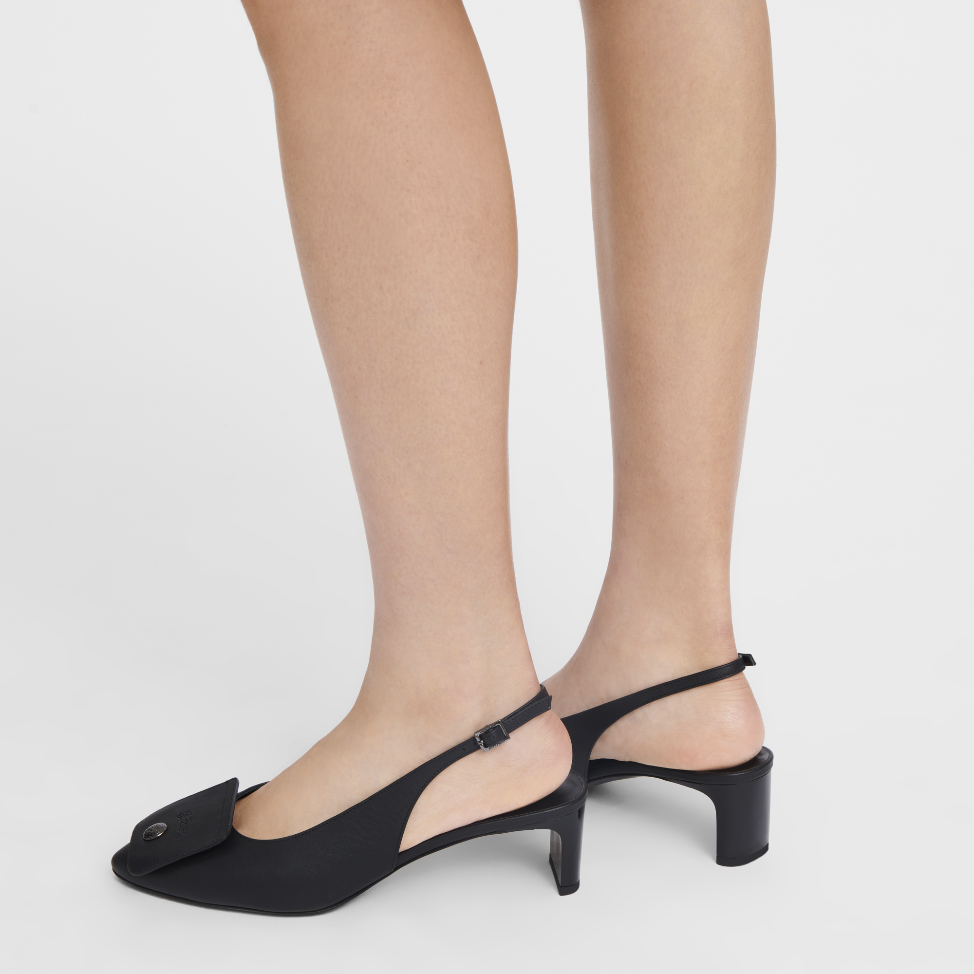 Le Pliage Xtra Slingback pumps, 黑色