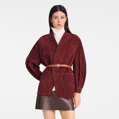 La M&eacute;daille Longchamp 女士皮带 , 干邑色 - 皮革