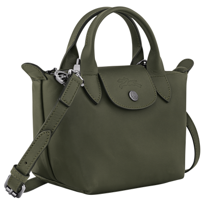 Le Pliage Xtra XS 手提包 , 冷杉色 - 皮革
