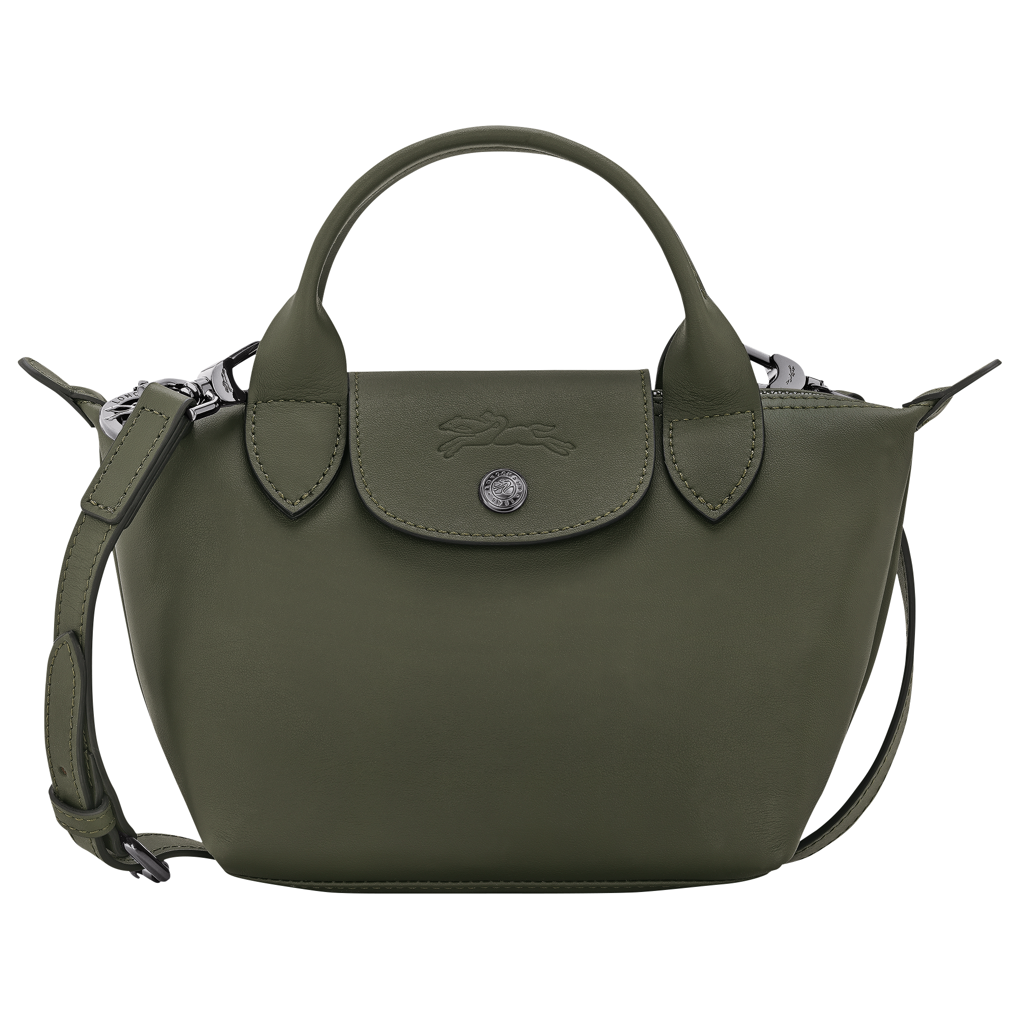 Le Pliage Xtra 手提包 XS, 冷杉色