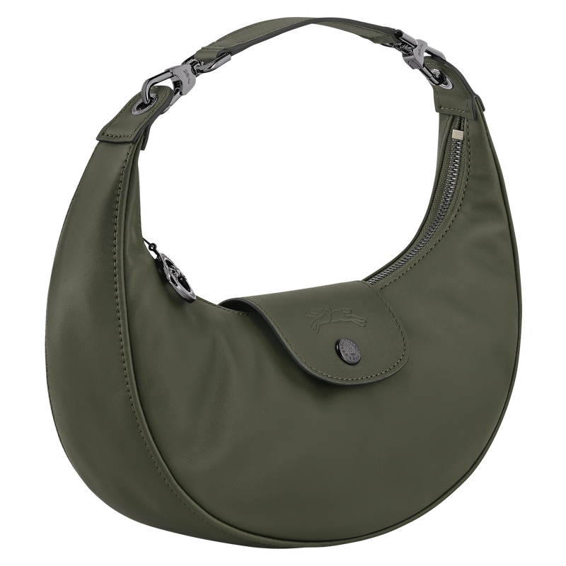 Le Pliage Xtra S 单肩包 , 冷杉色 - 皮革  - 查看 3 6