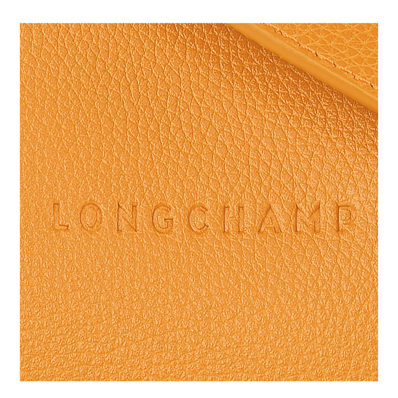 Le Foulonné M Crossbody bag , Apricot - Leather  - View 6 of  6