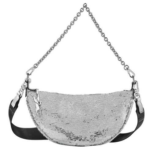Smile S Crossbody bag , Silver - Canvas - View 1 of  7