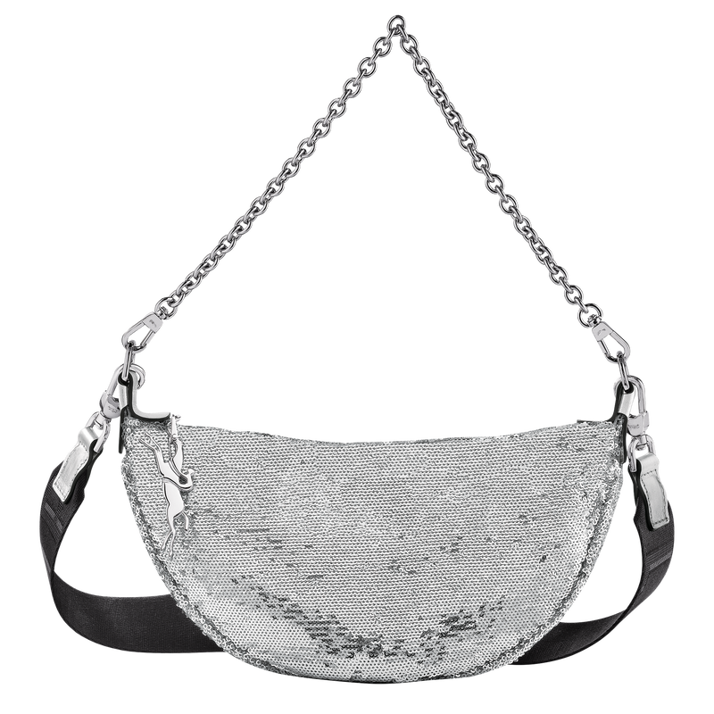 Smile S Crossbody bag , Silver - Canvas  - View 1 of  7
