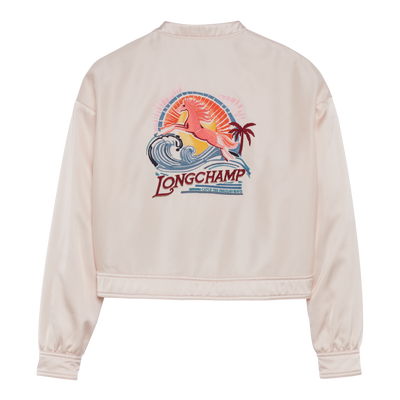 夹克 , 芭蕾粉 - 缎面材质