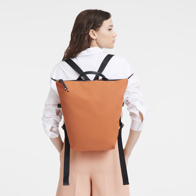 Le Pliage Energy L 双肩背包 , 土黄色 - 再生帆布