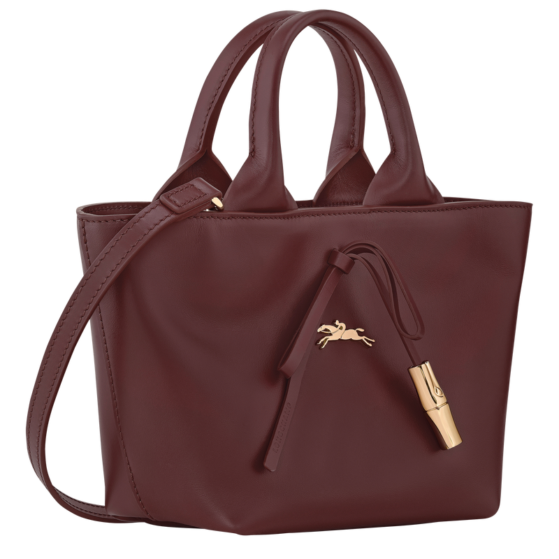 Le Roseau 手提包 , 勃艮第色 - 皮革  - 查看 3 6