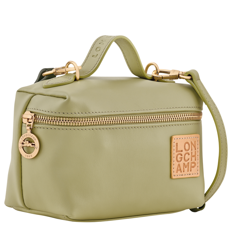 Le Pliage Xtra XS Crossbody bag , Almond Green - Leather  - View 3 of  5