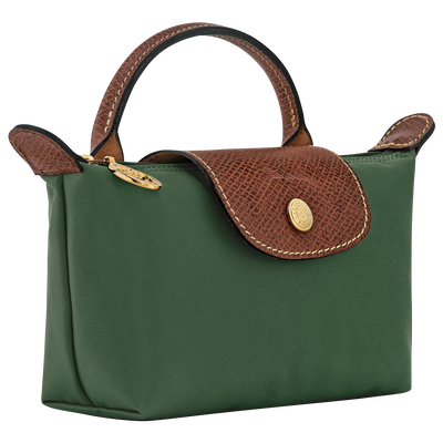 Le Pliage Original 化妆包 , 英伦绿 - 再生帆布