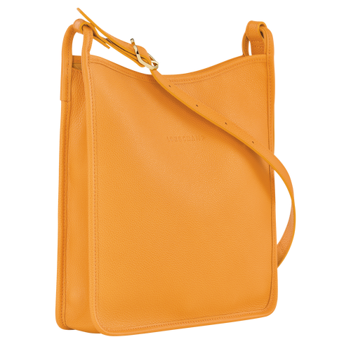 Le Foulonné M Crossbody bag , Apricot - Leather - View 3 of  6