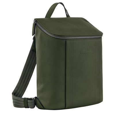 Longchamp 3D 双肩背包 M, 卡其色