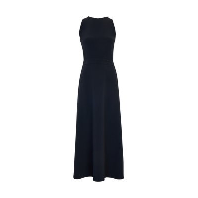 Dress , Black - Crepe