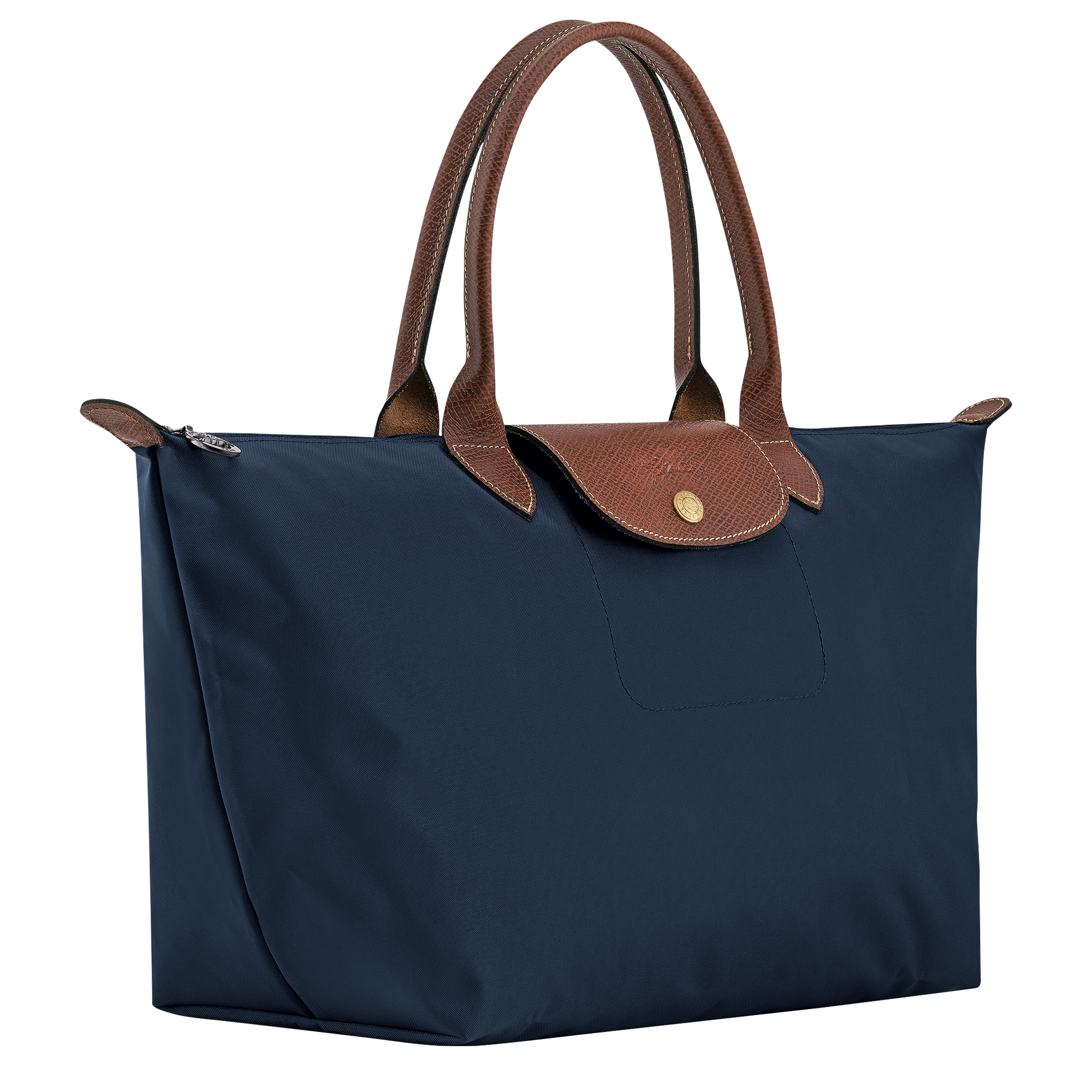 Le Pliage Original Handbag L, Navy