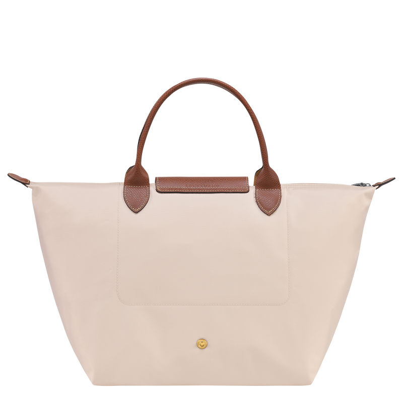 Le Pliage Original M 手提包 , 纸张白 - 再生帆布  - 查看 4 7