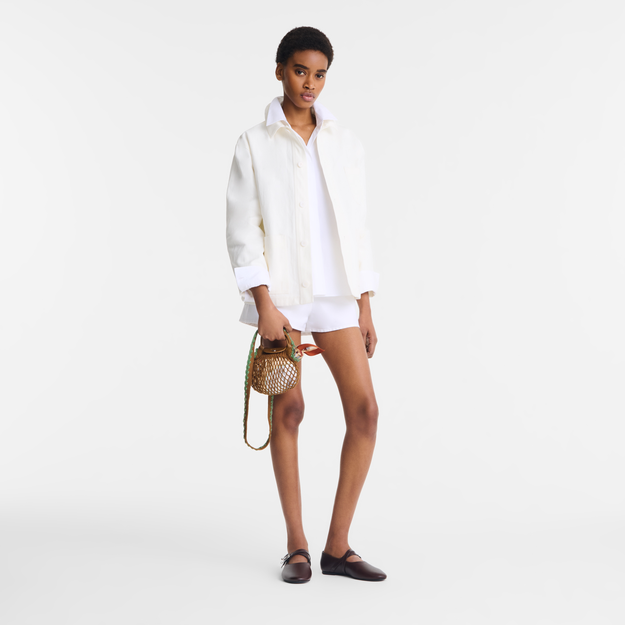 Mesh bag XS, Tobacco - View 1 of
1 - zoom in Le Pliage Collection Mesh bag XS, Tobacco