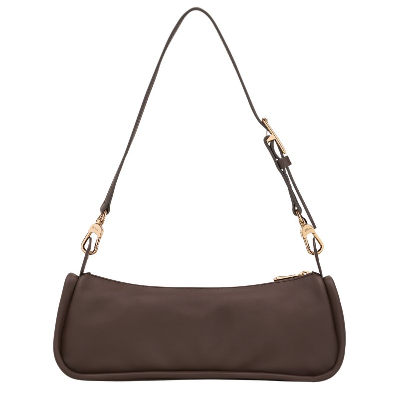 Looong M Shoulder bag , Mocha - Leather  - View 4 of  7
