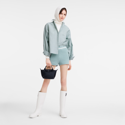 Le Pliage Xtra XS 手提包 , 黑色 - 皮革