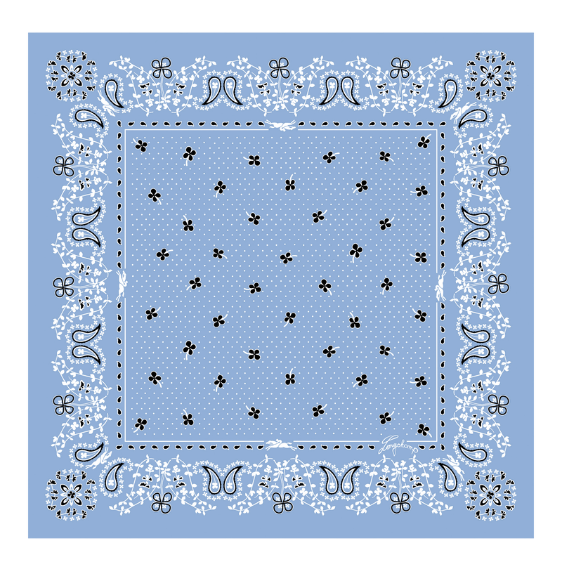 French Bandana 丝巾 50 , - 真丝  - 查看 1 2