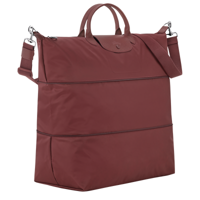 Le Pliage One Travel bag expandable, Burgundy