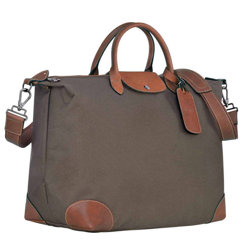 Boxford S Travel bag , Brown - Recycled canvas  - View 3 of  6