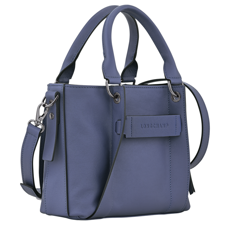 Longchamp 3D S Handbag , Thistle - Leather  - View 3 of  6