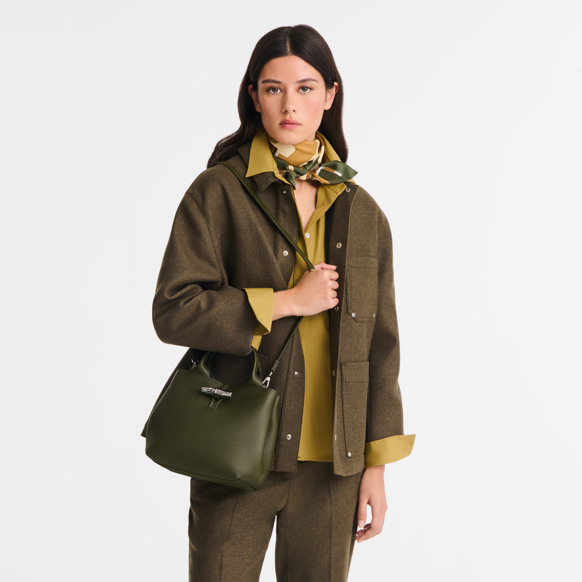 Handbag S, Fir - View 1 of
1 - zoom in Le Roseau Handbag S, Fir