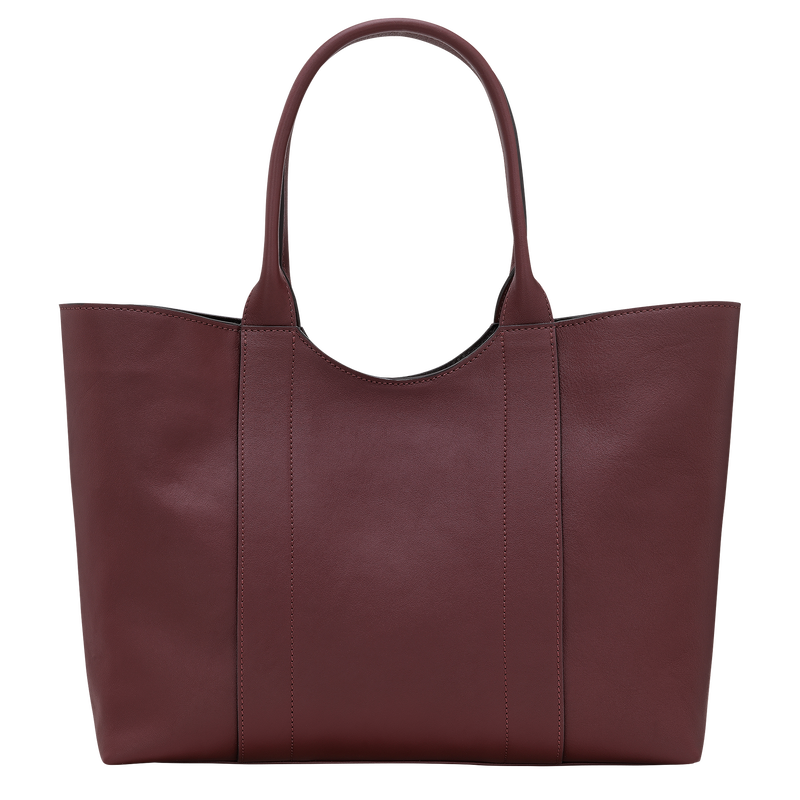 Longchamp 3D L Shoulder bag , Burgundy - Leather  - View 4 of  5