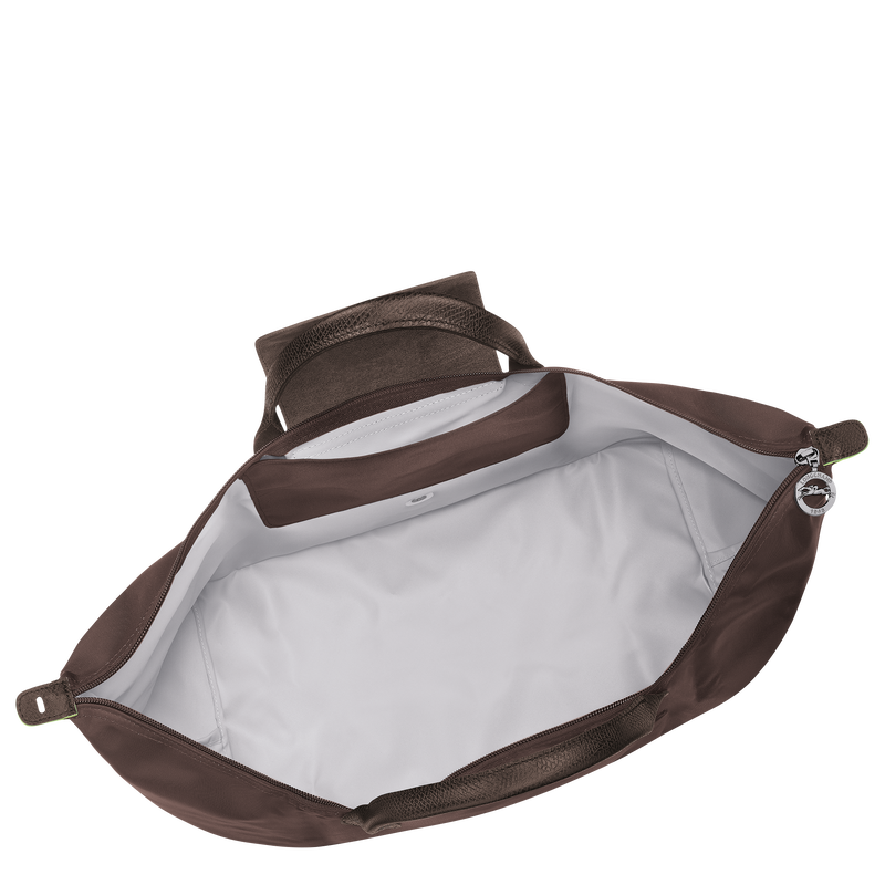 Le Pliage Green L 旅行包 , 摩卡色 - 再生帆布  - 查看 5 7