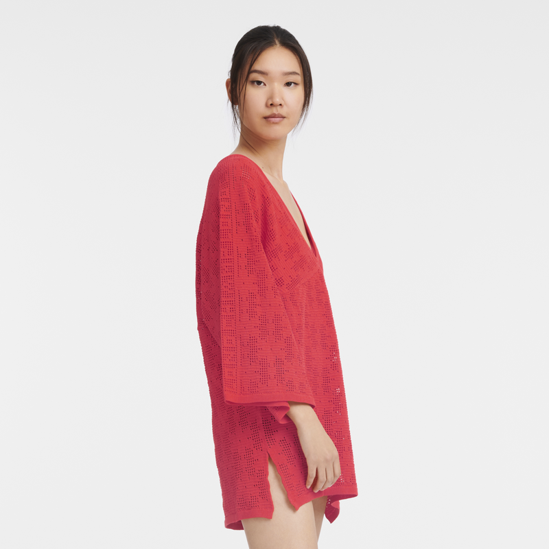 Tunic , Strawberry - Knit  - View 3 of  4