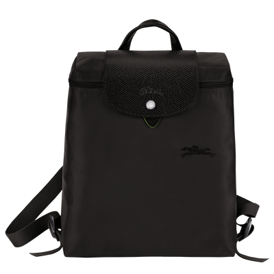 Le Pliage Green M 双肩背包 , 黑色 - 再生帆布