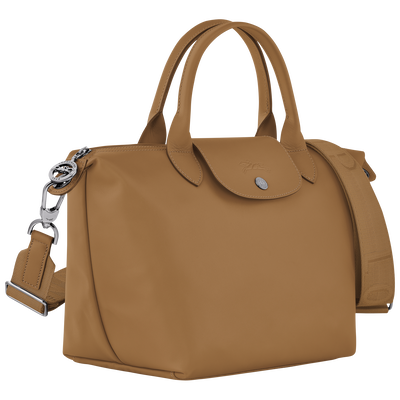 Le Pliage Xtra S 手提包 , 烟草色 - 皮革
