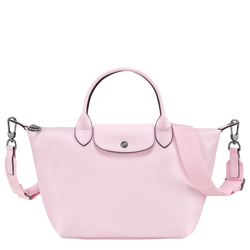 Le Pliage Xtra S Handbag , Petal Pink - Leather