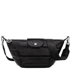 Le Pliage Xtra XS Crossbody bag , Black - Leather